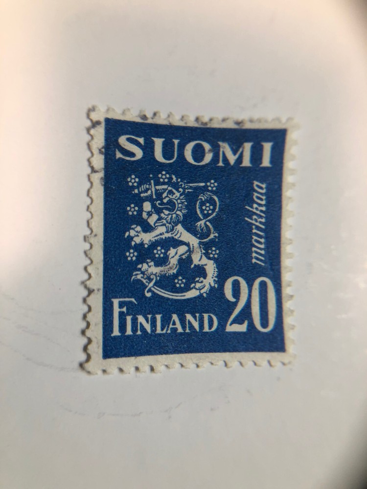 Finland Postage Stamp Nice!