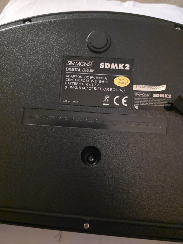 Digital Drum Simmons SDMK2 In Box Tested Working