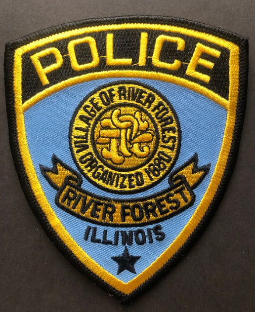 River Forest Illinois IL Police Sheriff Patch