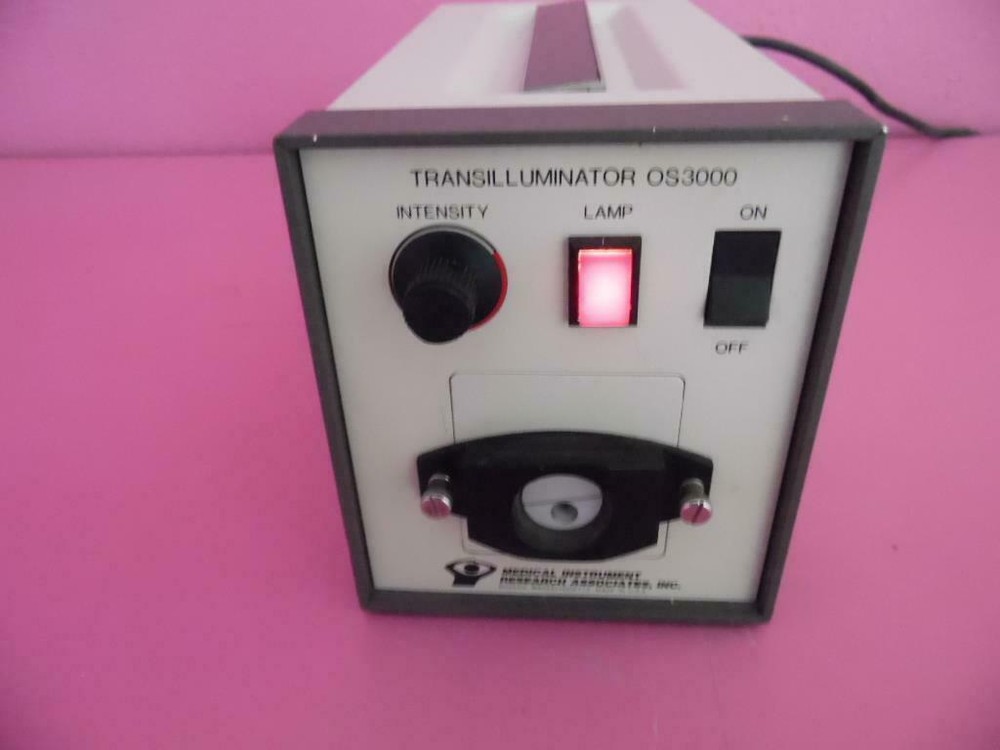 Research Associates OS3000 150 Watt Halogen Light Source Transilluminator