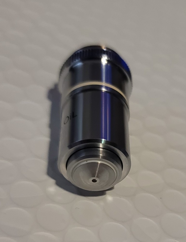 100X OIL ACHROMATIC MICROSCOPE OBJECTIVE *NEW OPEN BOX*