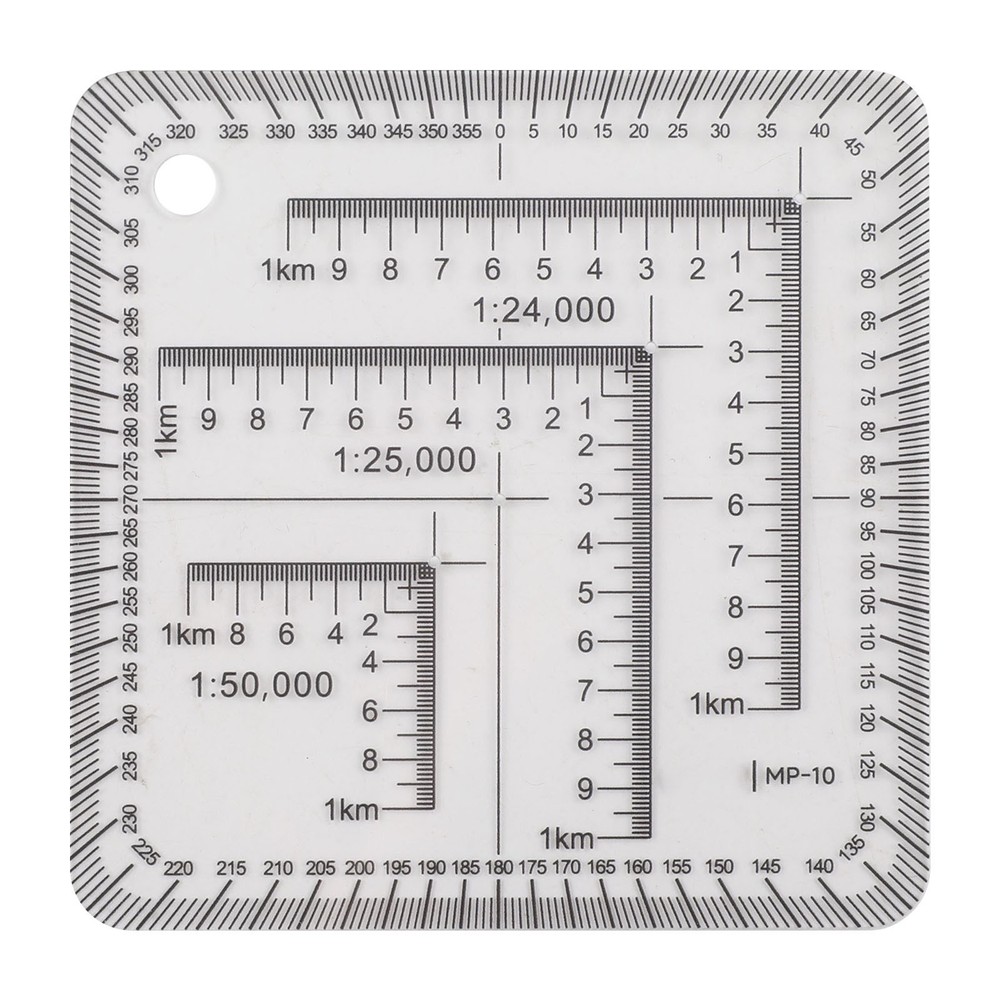 Lightweight 7cm Coordinate Ruler for Geographical Learning Applications