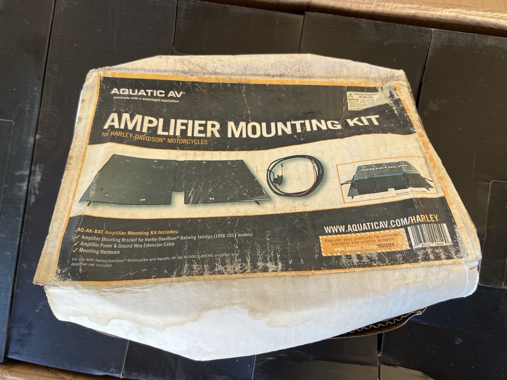 aquatic av amplifier mounting kit