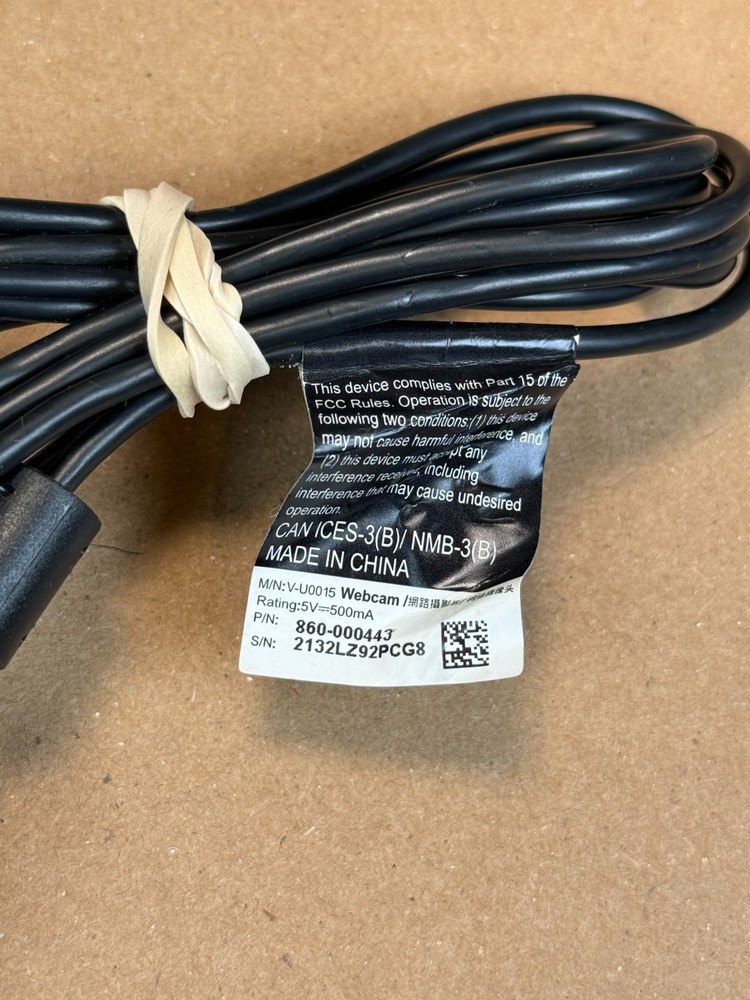 Lot of 5 Webcams Logitech & Microsoft Tested Work Ships Fast!!!