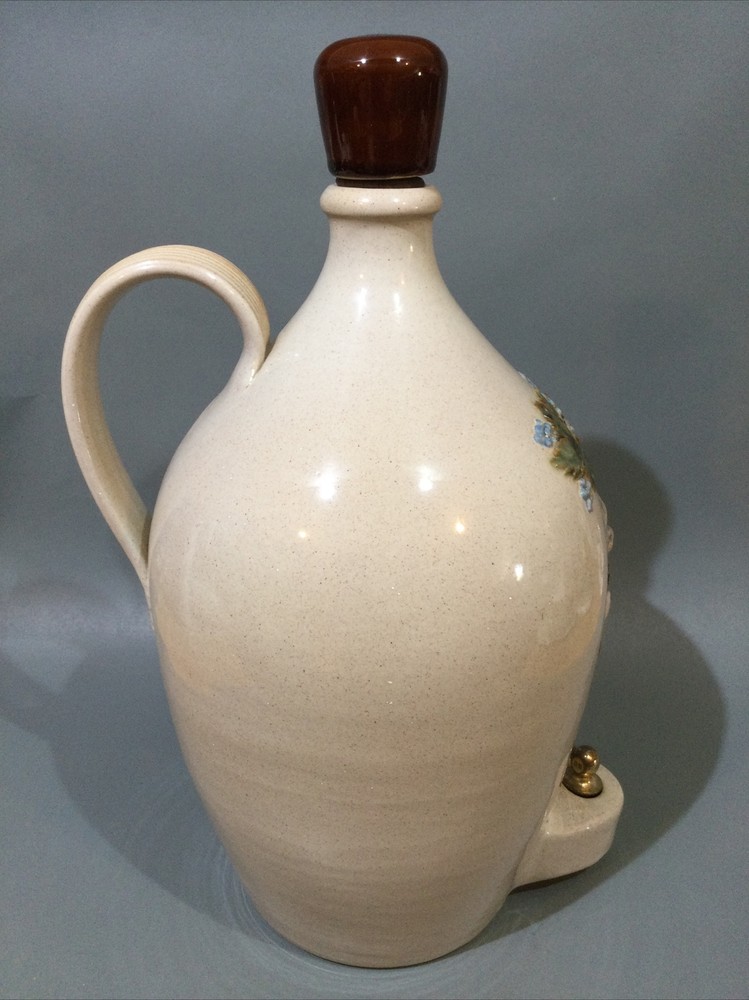 Vintage German Style Stoneware Large Flagon
