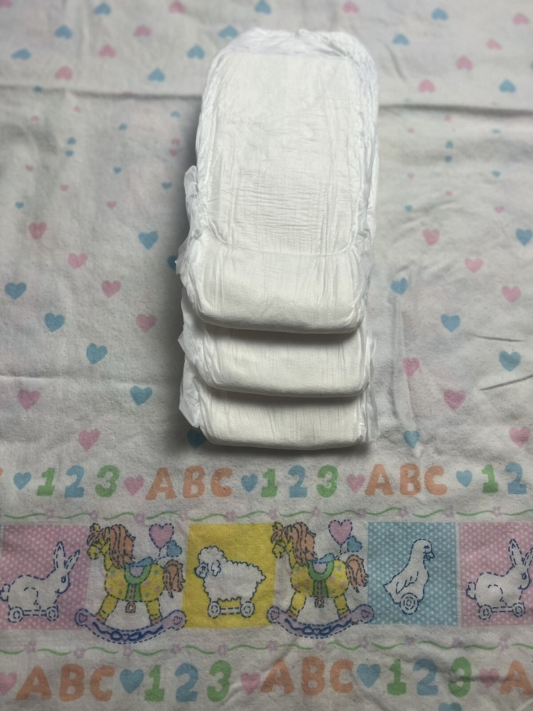 White Dry Time Pull-Ups Diapers - 3 Pack Discreet Fast Ship - *Free Surprise*