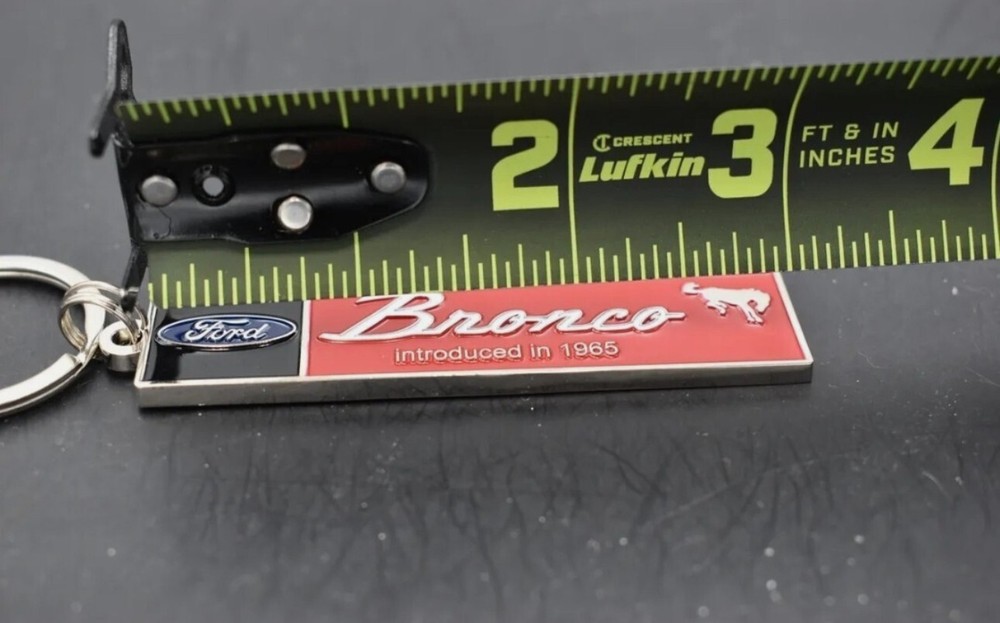 Very unique, high quality Ford Bronco keychains