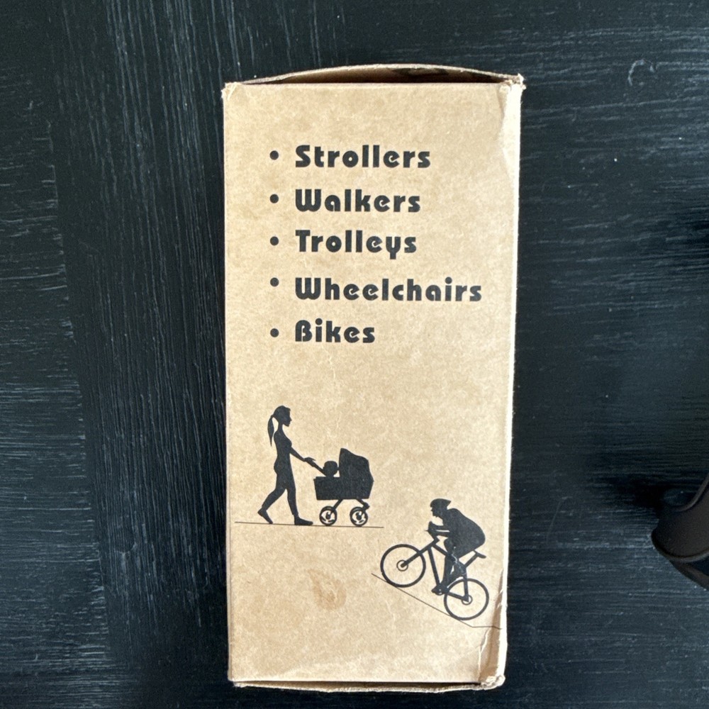 BundlePro Universal Bottle Cup Holder For Strollers Wheelchairs Bikes Walkers