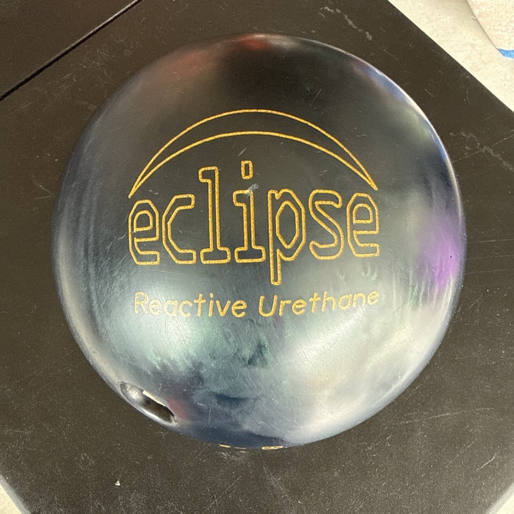 16 Lb Brunswick Eclipse Reactive, Bowling Ball Drilled