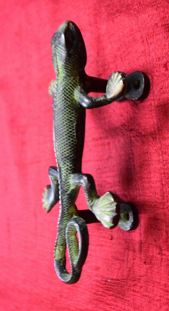 Door Hardware Lizard Handle Brass Metal Cabinet Drawer Kitchen Pull Handle M27