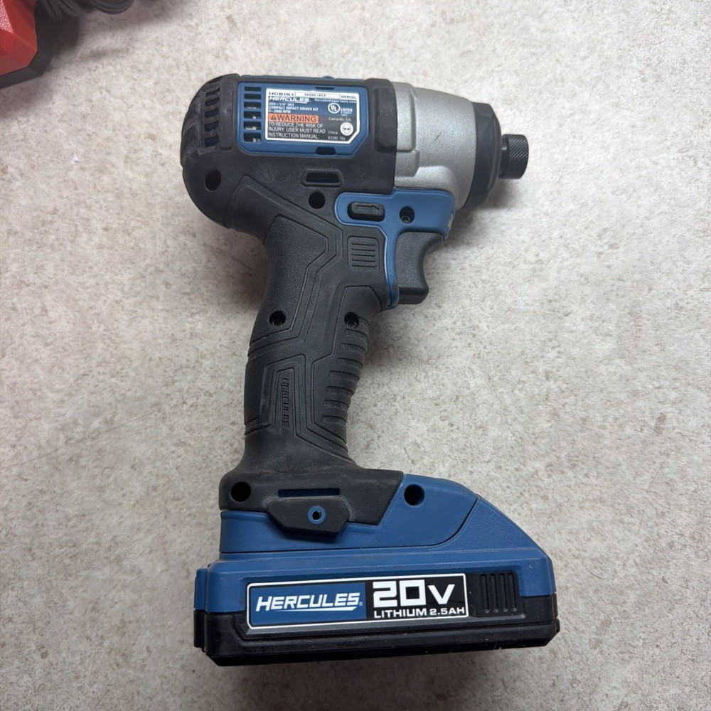 Hercules Compact Driver With 20 Volt Battery