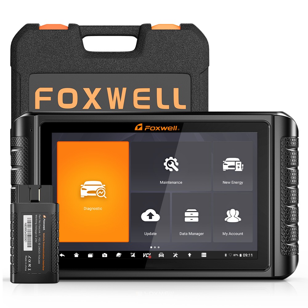 Foxwell NT1009 BT Car ALL System Bidirectional Diagnostic Scanner Key ECU Coding