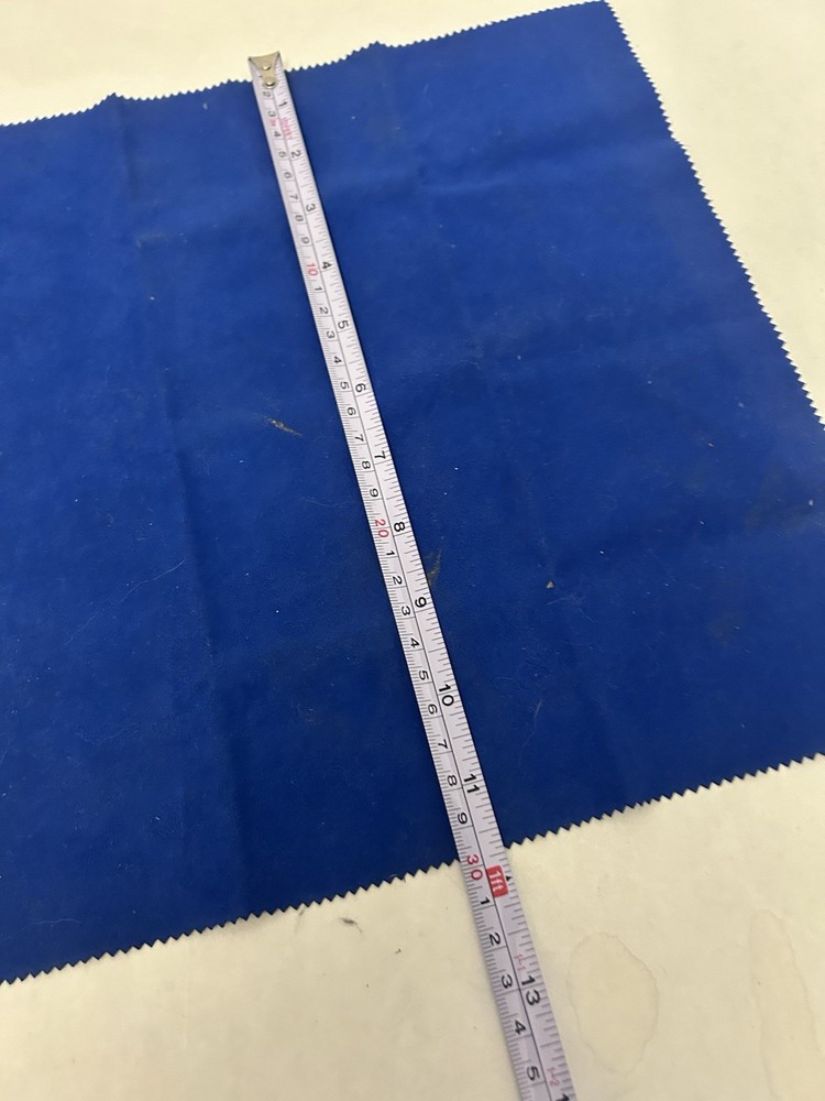 Blue cloth computer screen cleaning cloth