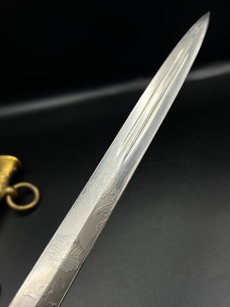 Ottoman Navy Dagger with Belt and Hangers