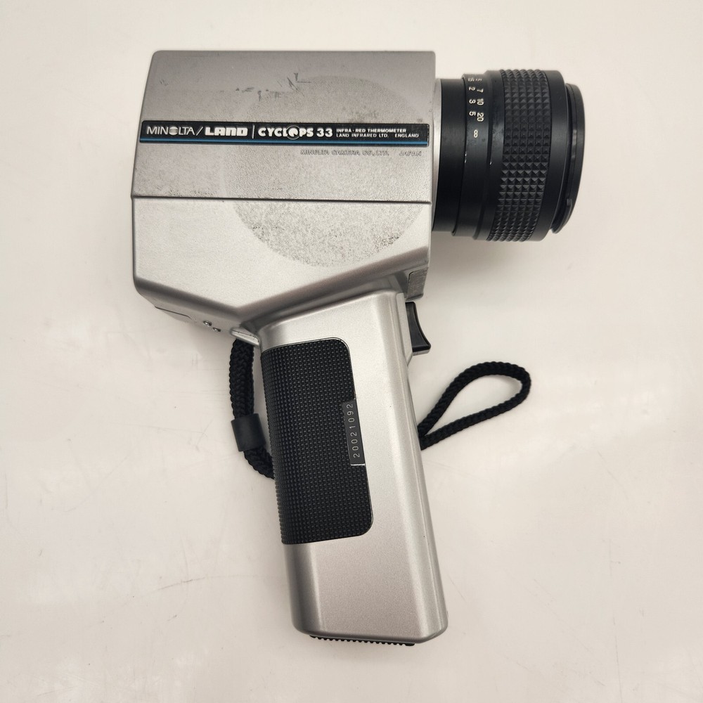 Minolta/Land Cyclops 33 Infra-Red Thermometer with Case | Powers On