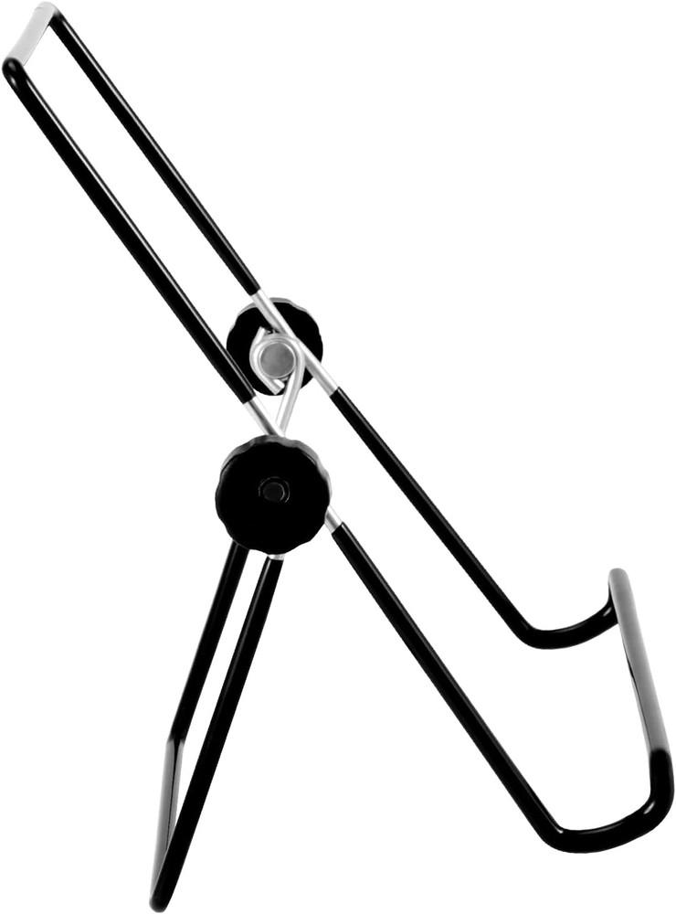 14 Pack Adjustable Wire Display Easels, Foldable Picture Frame Stand, Black Iron