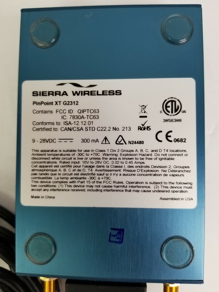 Sierra Wireless | PinPoint XT G2312-C Cellular Modem