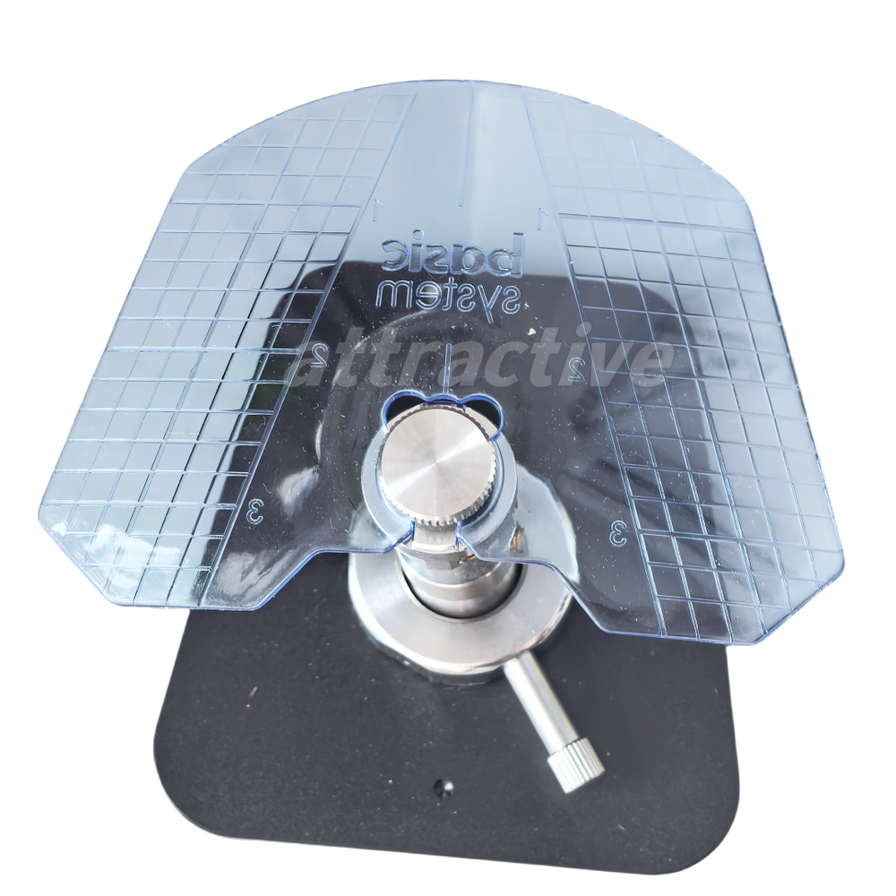 Dental Denture Alignment Basic Guide Frame Magnetic Plate Fits Amann Girrbach