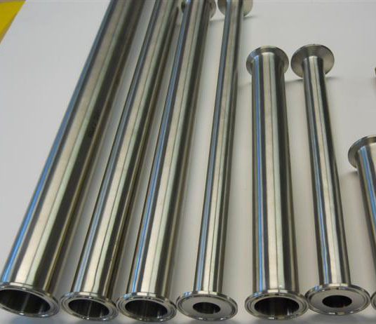 2" x 6" Sanitary, 304 Stainless Steel, Tri clamp Spool