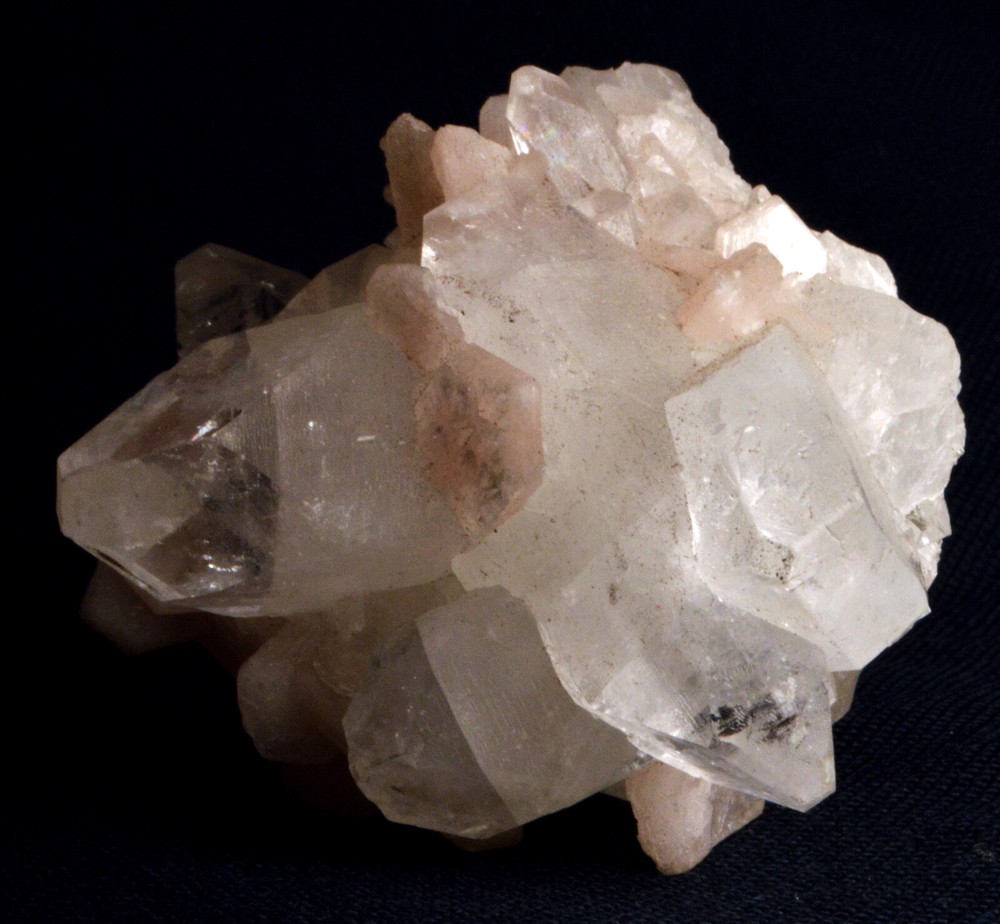#7193 Apophyllite & Stilbite - India