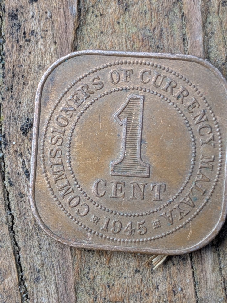 1945 Malaya 1 Cent