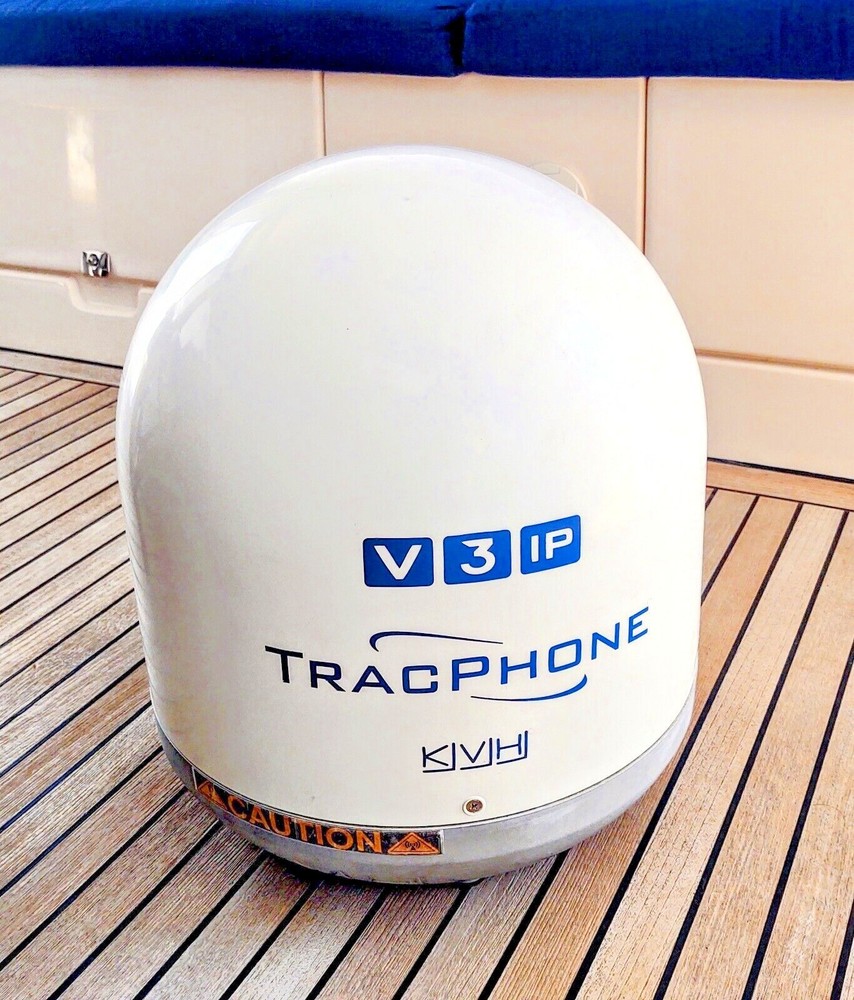 KVH Tracphone Mini-VSAT V3-IP V3ip Working Antenna Replacement