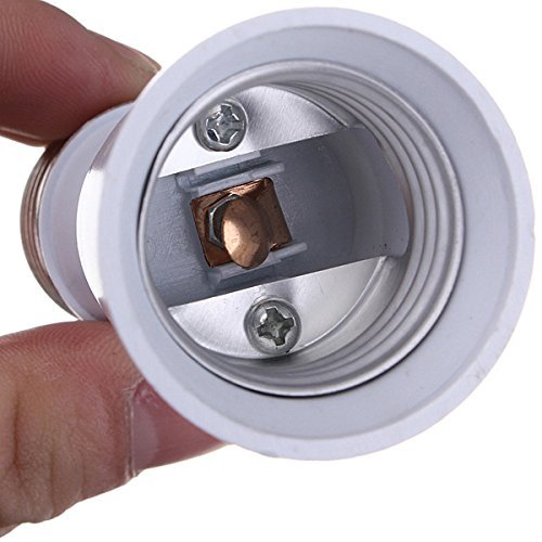 3-Pieces E26/E27 Medium Screw Socket Standard Socket Extender 2.5" Extension