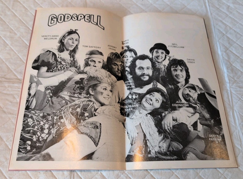 Godspell - Wyndham's Theatre 1972 Programme. (B90)*