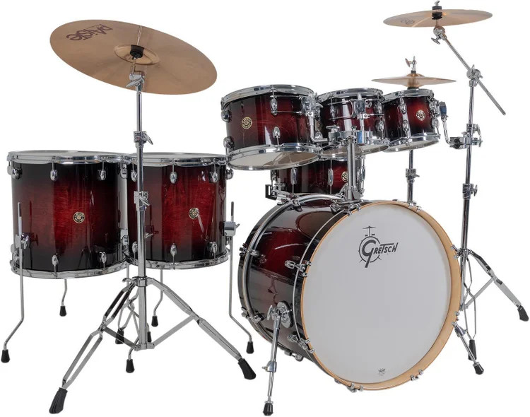 Gretsch Drums Catalina Maple 7-piece Shell Pack - Deep Cherry Burst
