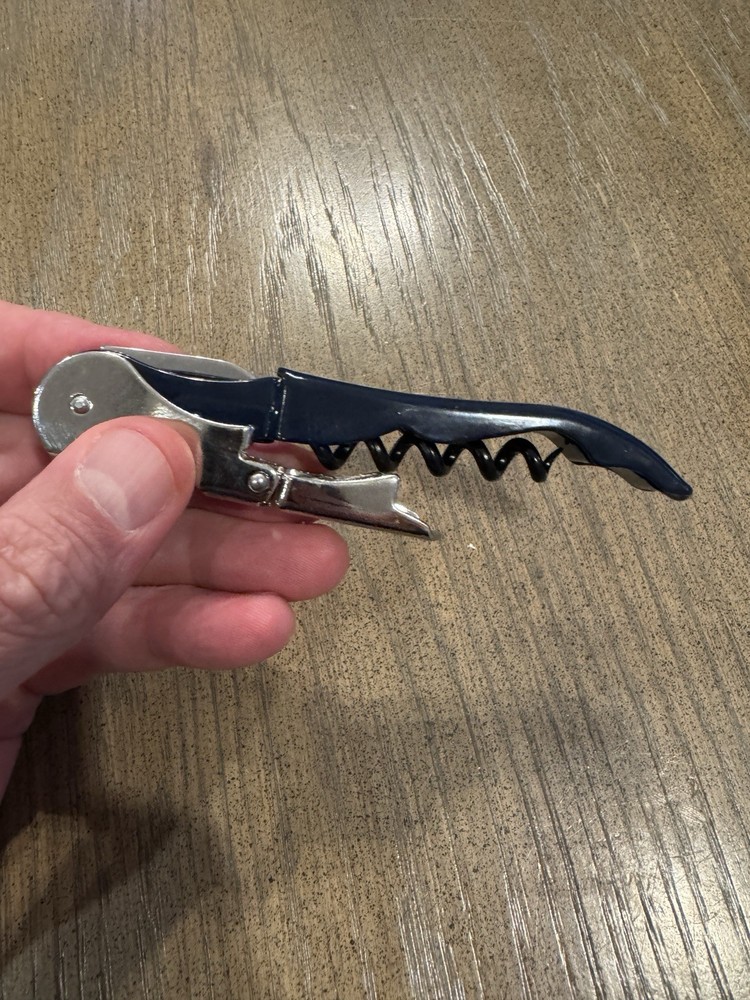 GuildSomm Wine Bottle Opener Corkscrew Black