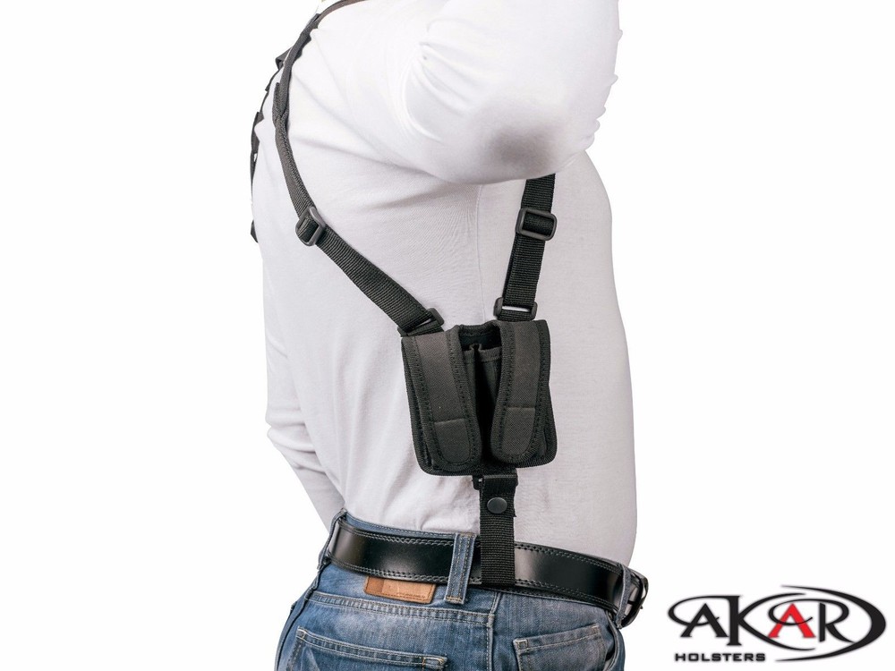 Horizontal Shoulder Holster RH Fits Glock 20