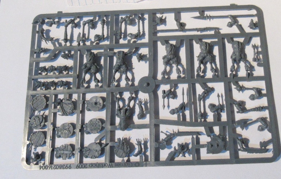 Warhammer Chaos Ungor Sprue