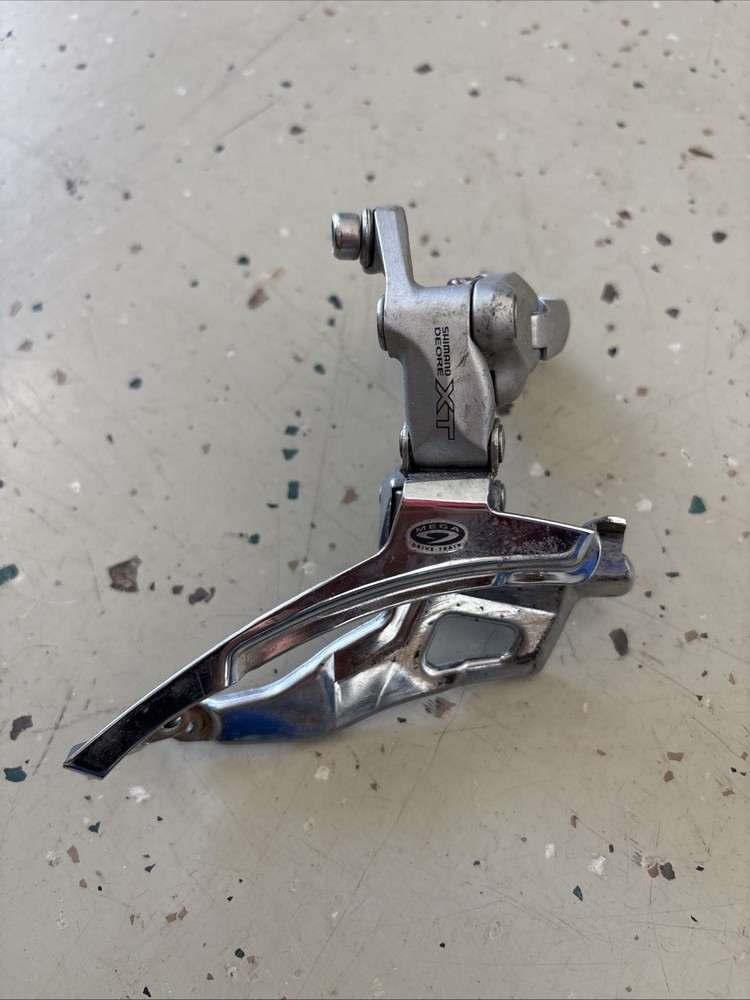 vintage shimano xt front derailleur FD-M751 31.8 Bottom Pull