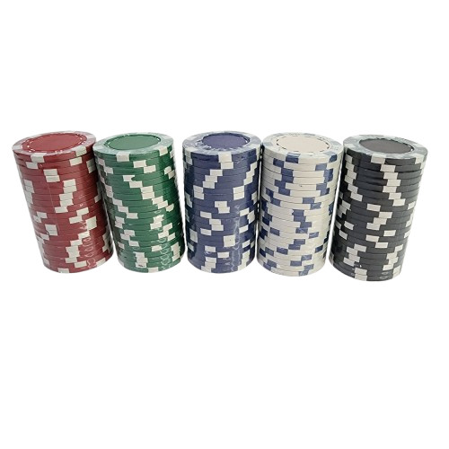 New 100 Professional-grade authentic casino chips With Case