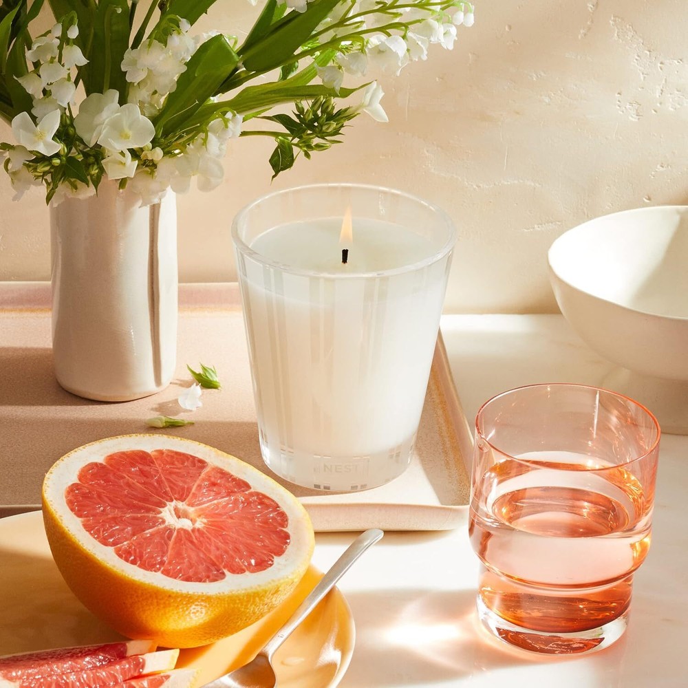 Classic Scented Candle - 8.1 oz - - Reusable Glass Container