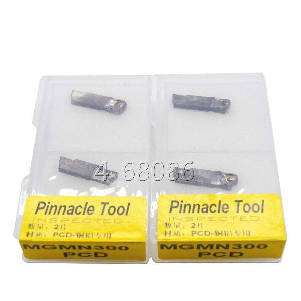 2PC MGMN300 PCD Polycrystalline diamond Carbide insert ( PCD ) for Aluminum Tool