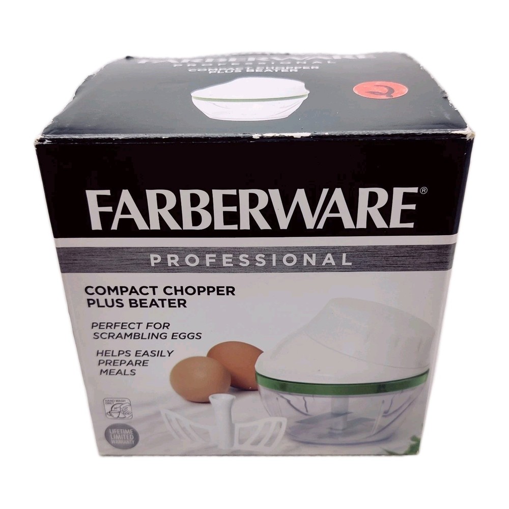 Farberware Professional Compact Food Chopper with Beater Attachment, model 51602