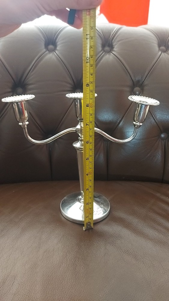 Silver Plated Vintage Candelabra