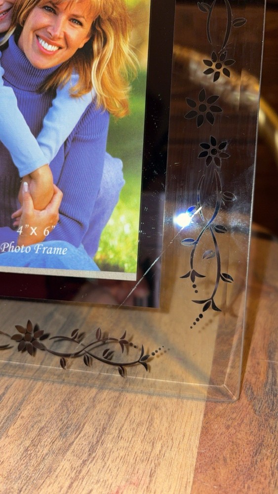 4x6 Mom clear picture frame