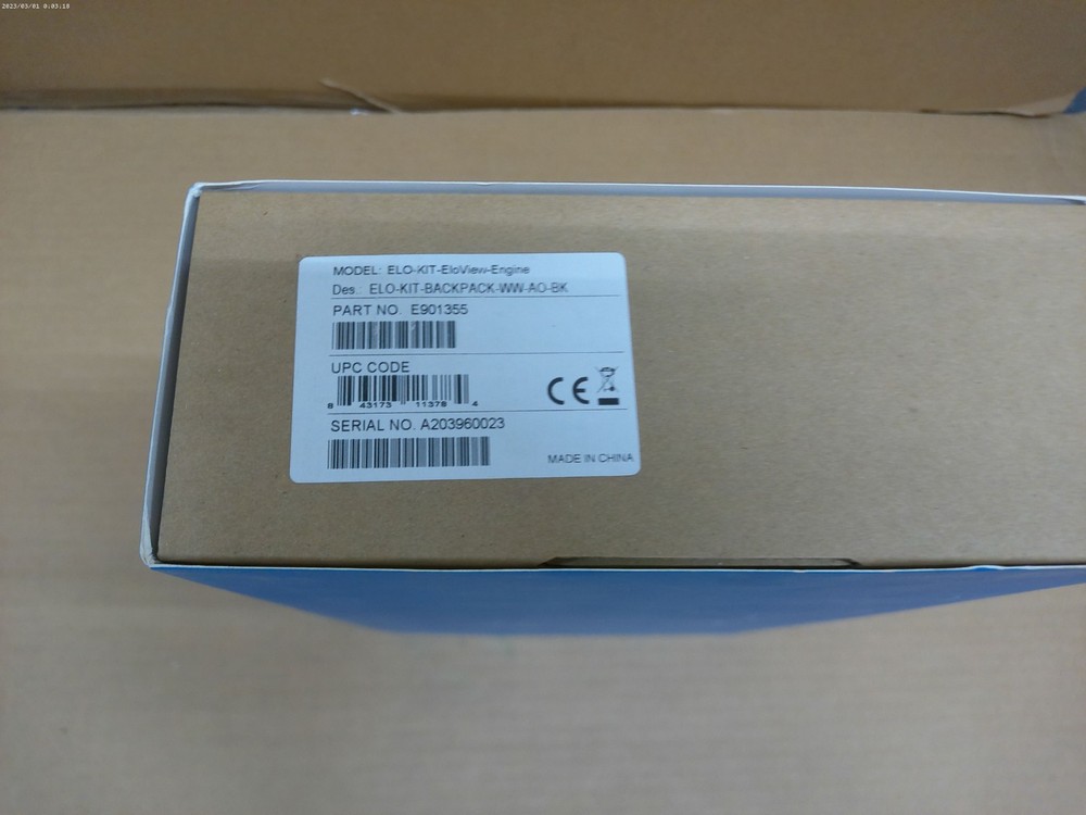 Elo Backpack E901355 EloView Engine Mini PC POS Player HDMI USB LAN w/ Power