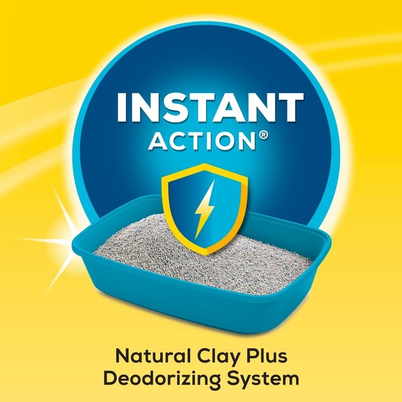 Multi-Cat Clumping Cat Litter Odor Control Quick Release Deodorizing 14lbs New