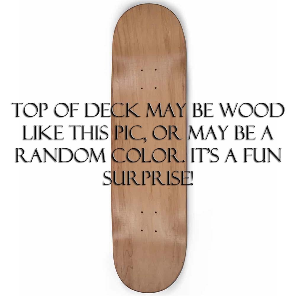 Tip Top Tim Beck Barber Pole Shears Razor Quality Skateboard Maple Skate Deck