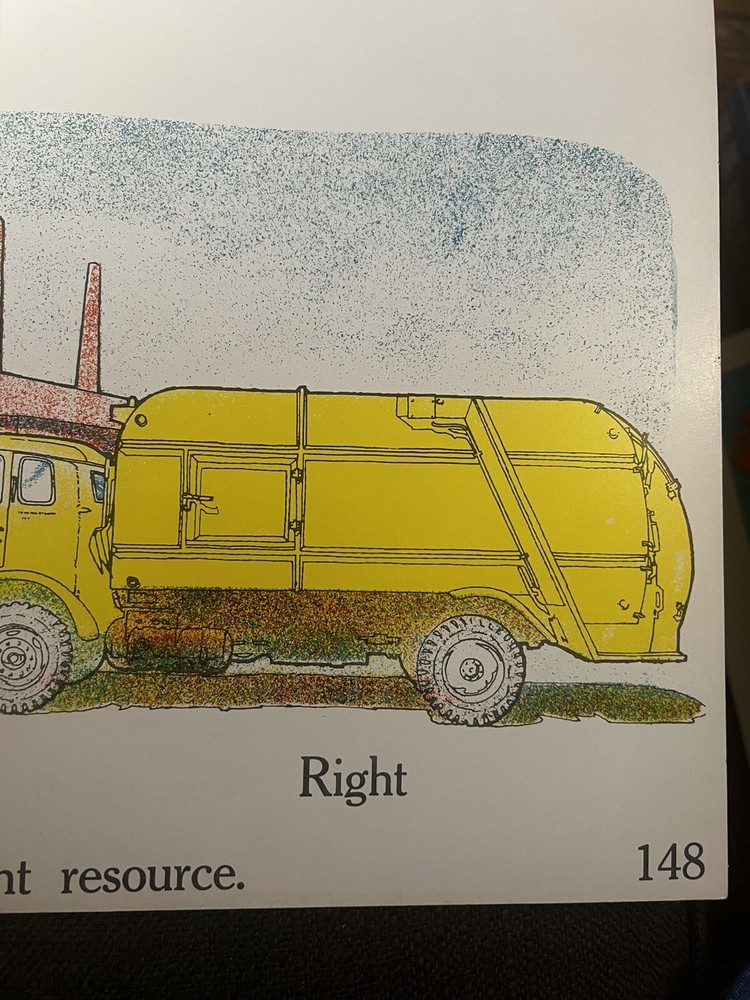 VINTAGE A.J. Nystrom Elementary science chart Conservation chart - 24” x 18.5”