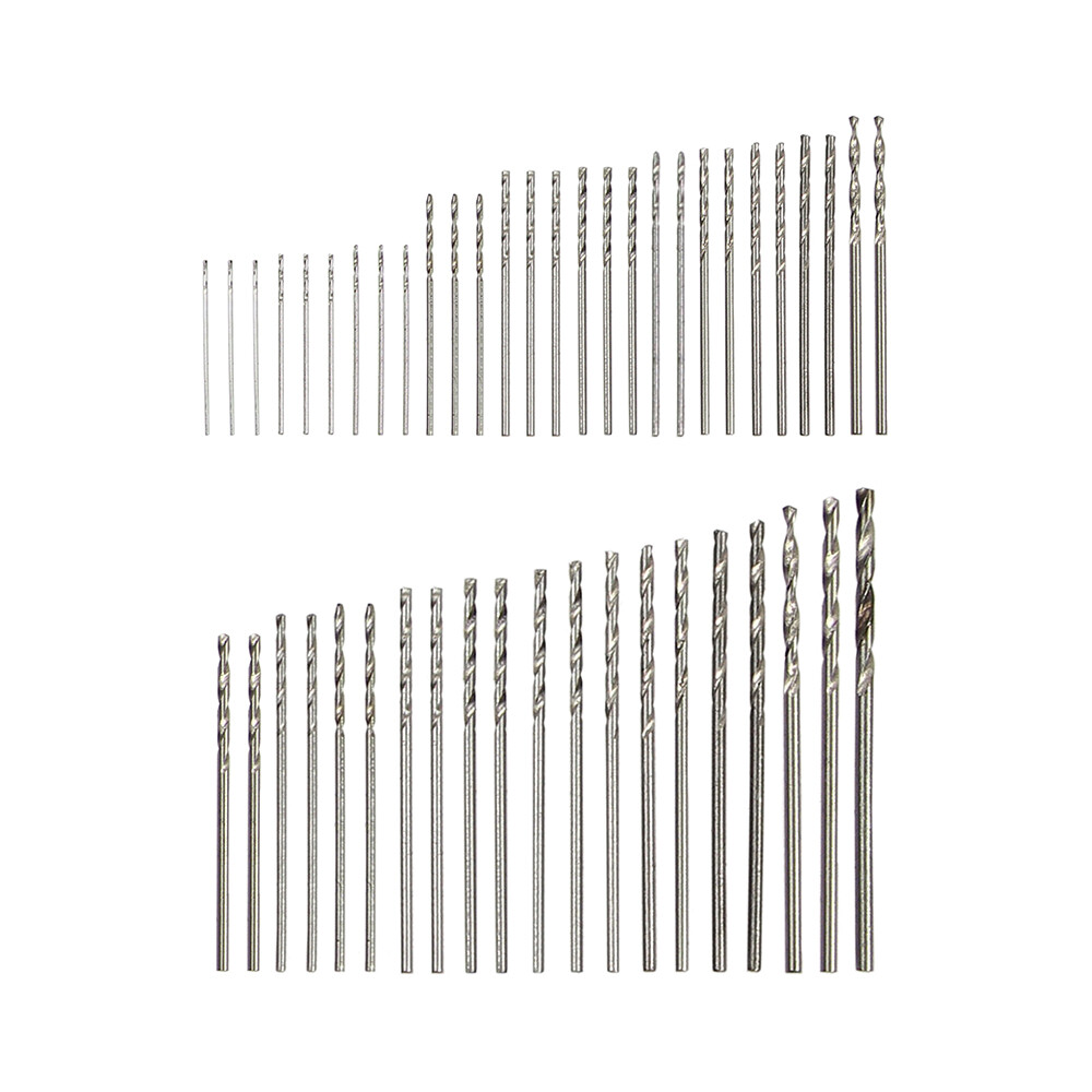 59 Pcs Precision Pin Vise Tools Mini Micro Hand Twist Drill Bits Set Rotary Kit