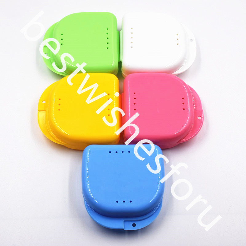 Mouth Box Container Guards Dental Retainer False Teeth Dentures Storage Tray