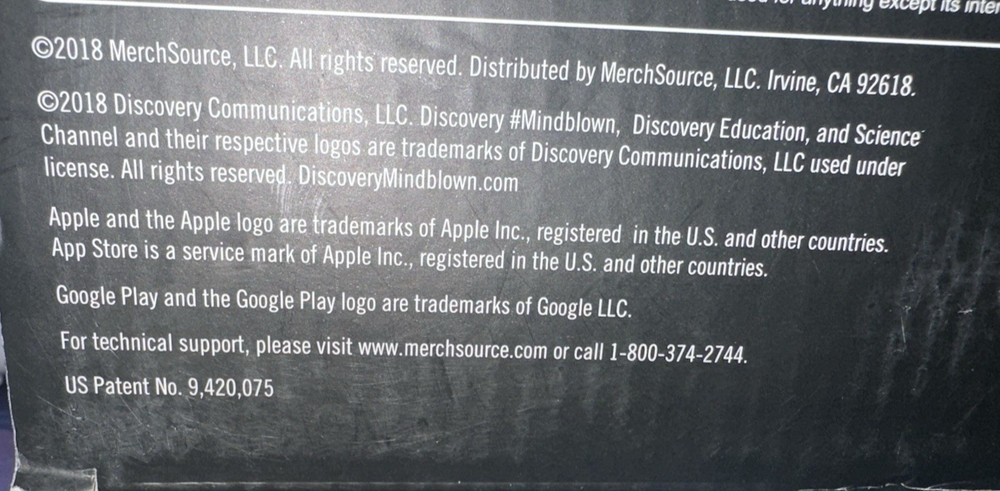 Discovery Mindblown Virtual Reality Headset