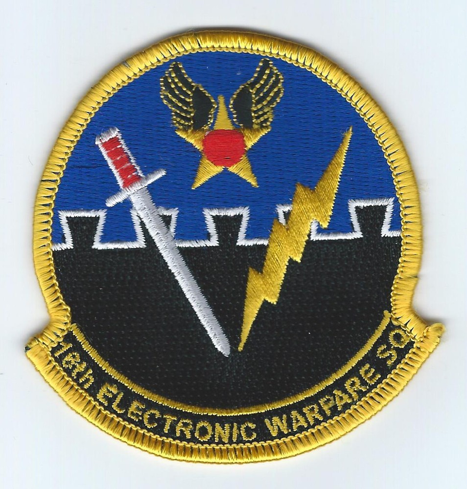 16th ELECTRONIC WARFARE SQUADRON  patch