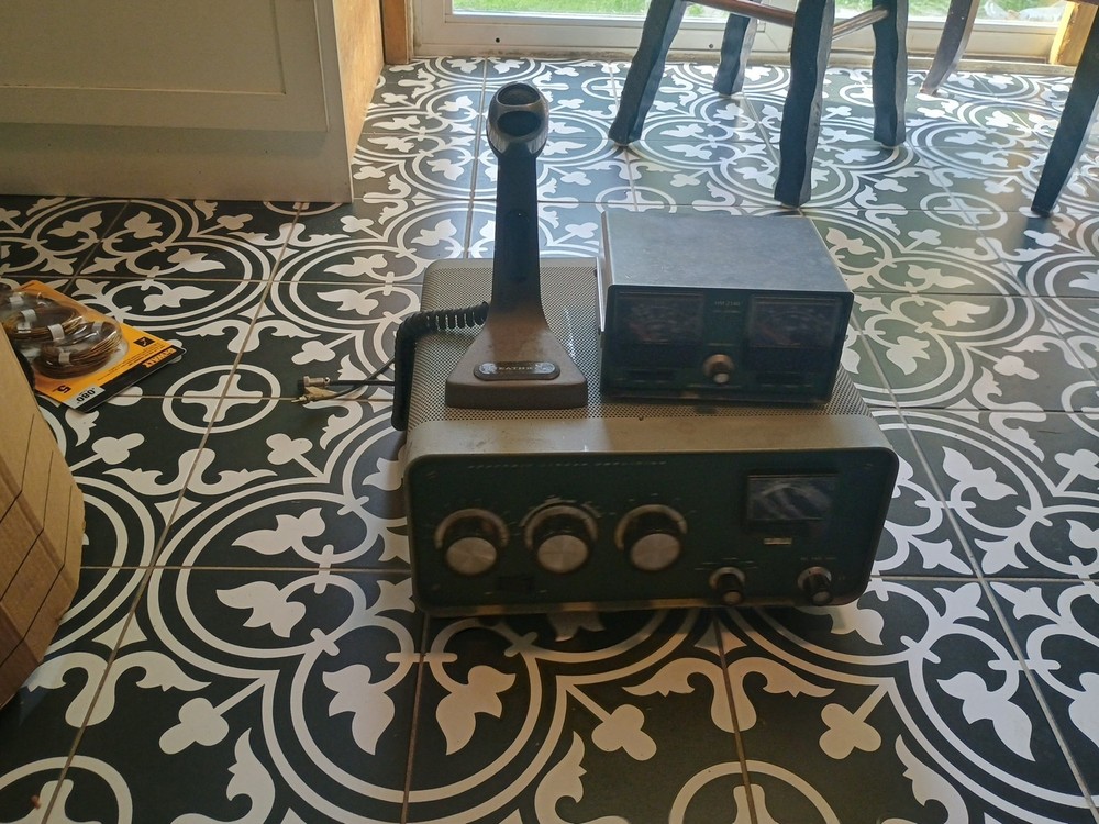 Heathkit SB-200+ Microphone+HM-2140 See Description