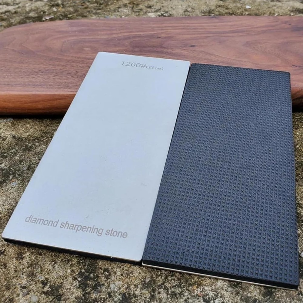 Diamond Sharpening Stone Set with Coarse, Medium, Fine Grit Plates