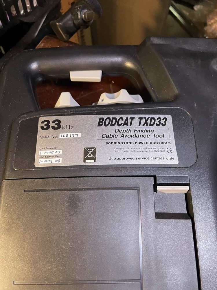 DEPTH FINDING CABLE AVOIDANCE TOOL BODCAT TXD33